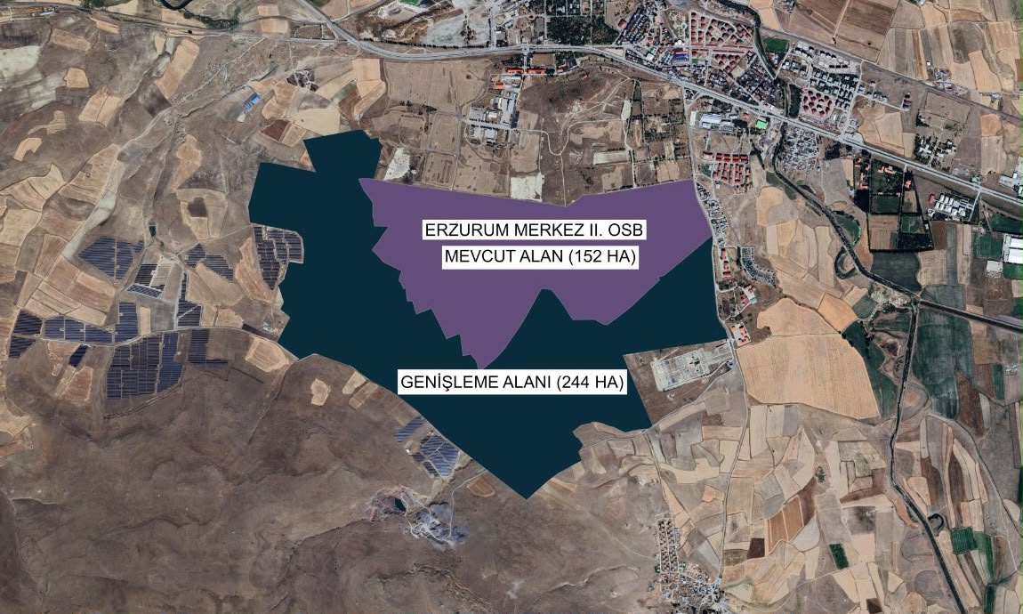 Erzurum Merkez II OSB’ye 246 Hektarlık İlave Alan İçin Süreç Başlatıldı