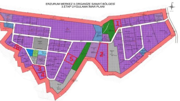 02.12.2024 – 22.12.2024 TARİHLERİ ARASINDA  ERZURUM MERKEZ II.OSB  ARSA TAHSİSİ YAPILACAK PARSELLERE İLİŞKİN DUYURU