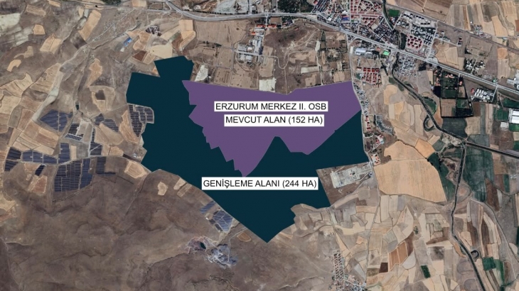 Erzurum Merkez II OSB’ye 246 Hektarlık İlave Alan İçin Süreç Başlatıldı